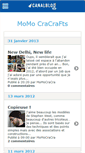 Mobile Screenshot of momocracrafts.canalblog.com