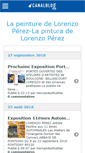 Mobile Screenshot of lorenzoperez.canalblog.com