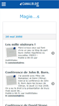 Mobile Screenshot of magie0s.canalblog.com