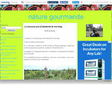 Tablet Screenshot of naturegourmande.canalblog.com
