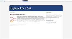 Desktop Screenshot of bijouxbylola.canalblog.com