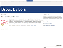 Tablet Screenshot of bijouxbylola.canalblog.com