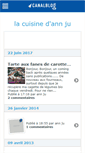Mobile Screenshot of misenbouche.canalblog.com