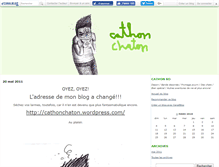 Tablet Screenshot of cathonchaton.canalblog.com