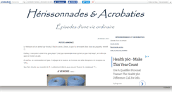 Desktop Screenshot of herissonnades.canalblog.com