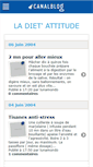 Mobile Screenshot of dietetique.canalblog.com