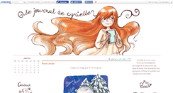Desktop Screenshot of journalcyrielle.canalblog.com