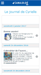 Mobile Screenshot of journalcyrielle.canalblog.com