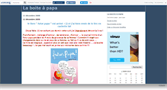 Desktop Screenshot of boiteapapa.canalblog.com