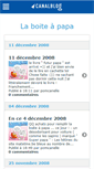 Mobile Screenshot of boiteapapa.canalblog.com