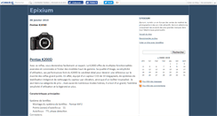 Desktop Screenshot of epixium.canalblog.com