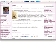 Tablet Screenshot of lostinmanagement.canalblog.com