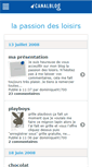 Mobile Screenshot of passionloisir.canalblog.com