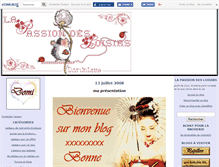 Tablet Screenshot of passionloisir.canalblog.com