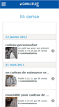 Mobile Screenshot of lilicerise.canalblog.com