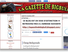 Tablet Screenshot of gazettedebigbull.canalblog.com
