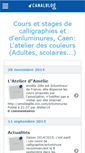 Mobile Screenshot of lateliercouleurs.canalblog.com