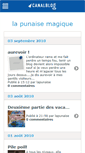 Mobile Screenshot of lapunaisemagique.canalblog.com
