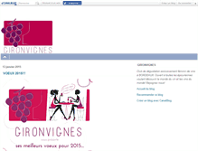 Tablet Screenshot of gironvignes.canalblog.com
