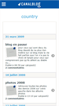 Mobile Screenshot of clubcountry.canalblog.com