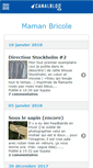 Mobile Screenshot of mamanbricole.canalblog.com