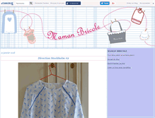 Tablet Screenshot of mamanbricole.canalblog.com