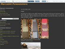 Tablet Screenshot of marcadet.canalblog.com