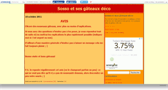 Desktop Screenshot of gateauxdecores.canalblog.com