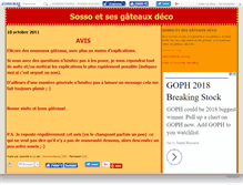 Tablet Screenshot of gateauxdecores.canalblog.com