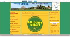 Desktop Screenshot of lesaintclement.canalblog.com