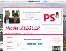 Tablet Screenshot of nicoleziegler.canalblog.com