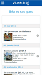 Mobile Screenshot of beaetsesgars.canalblog.com