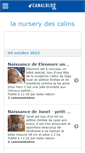 Mobile Screenshot of nurserydscalins.canalblog.com