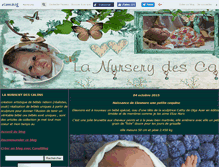 Tablet Screenshot of nurserydscalins.canalblog.com