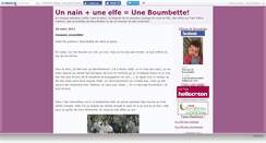 Desktop Screenshot of bebeboumbette.canalblog.com