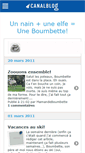 Mobile Screenshot of bebeboumbette.canalblog.com