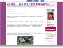 Tablet Screenshot of bebeboumbette.canalblog.com
