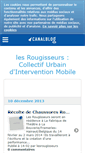 Mobile Screenshot of lesrougisseurs.canalblog.com