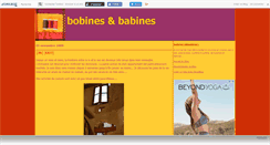Desktop Screenshot of bobinesetbabines.canalblog.com