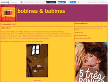 Tablet Screenshot of bobinesetbabines.canalblog.com