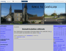 Tablet Screenshot of mairiegandelain.canalblog.com