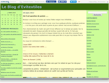 Tablet Screenshot of evitextiles.canalblog.com
