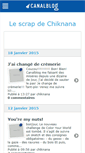Mobile Screenshot of chiknana.canalblog.com