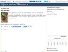 Tablet Screenshot of naturelements.canalblog.com
