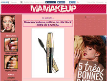 Tablet Screenshot of mamakeup.canalblog.com