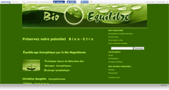 Desktop Screenshot of bioequilibre.canalblog.com
