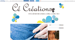 Desktop Screenshot of cecreations.canalblog.com