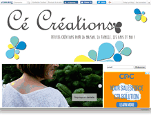 Tablet Screenshot of cecreations.canalblog.com