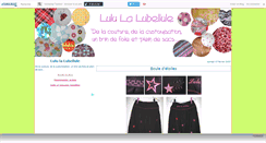Desktop Screenshot of lululalubellule.canalblog.com