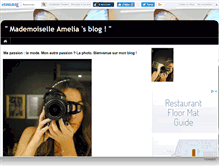 Tablet Screenshot of mlleamelia2.canalblog.com